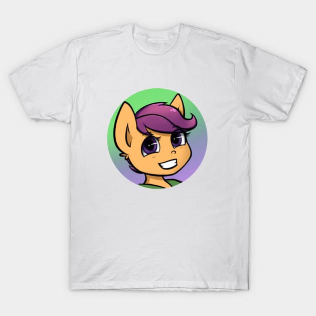 Scootaloo Anthro T-Shirt by MidnightPremiere